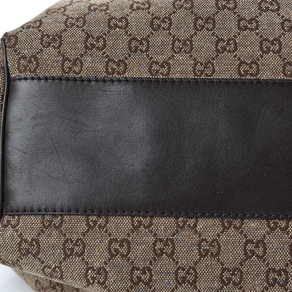 Gucci Monogram Large Sukey Tote Dark Brown 22 of 23