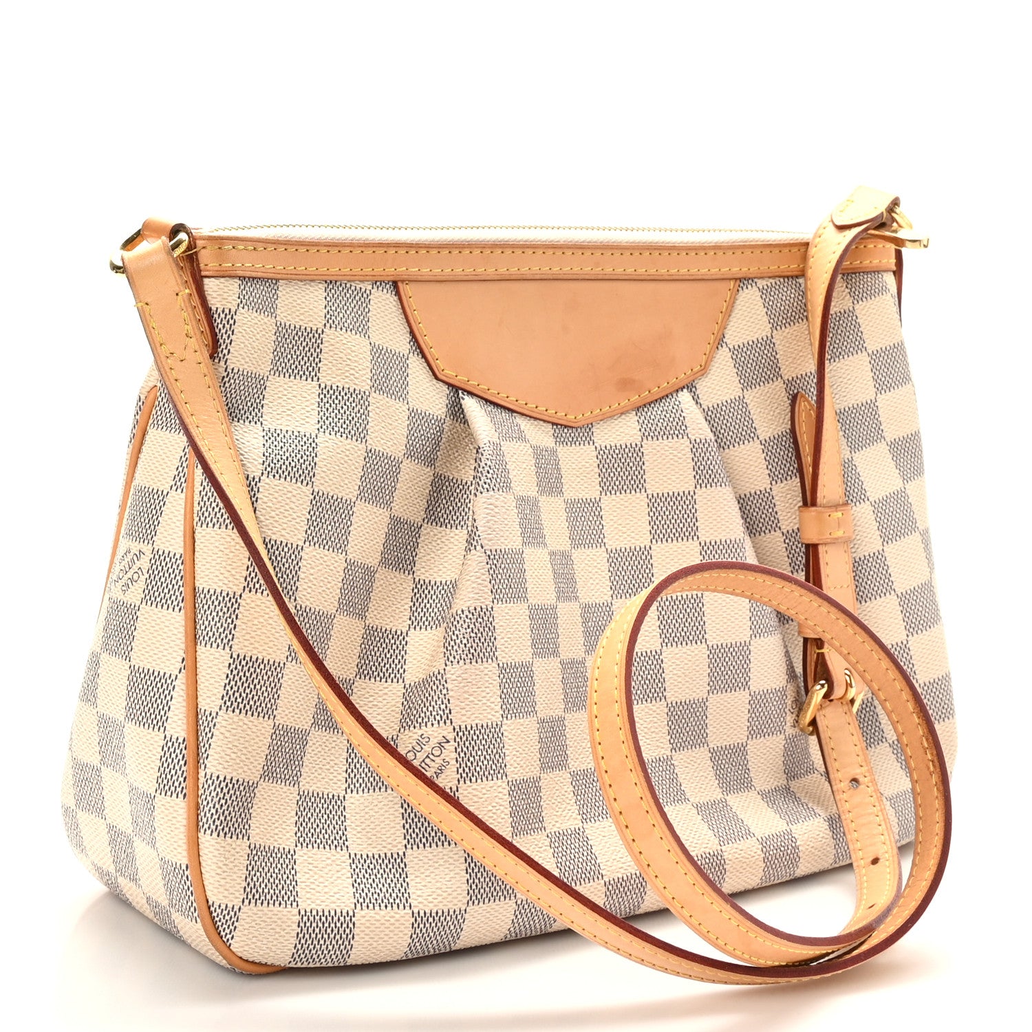 Louis Vuitton Damier Azur Siracusa PM 3 of 8