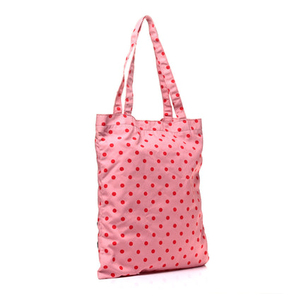 Miu Miu x DISNEY Faille Pois Minnie Mouse Foldable Tote Rosa Fuoco 2 of 4