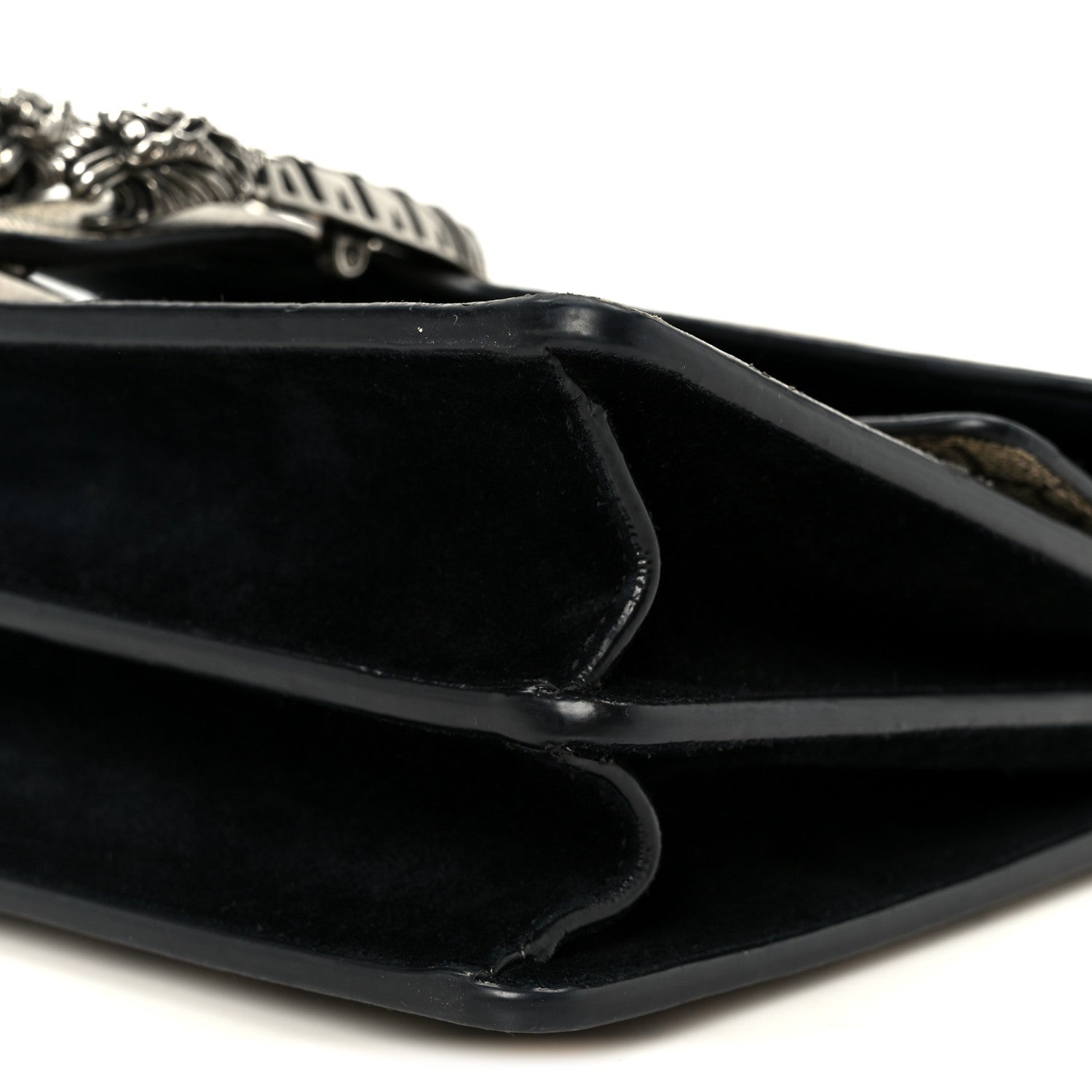 Gucci GG Supreme Monogram Small Dionysus Shoulder Bag Black 10 of 13