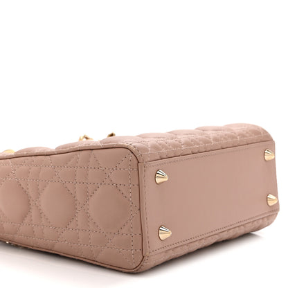 Christian Dior Lambskin Cannage Small My ABCDior Lady Dior Fard 9 of 10