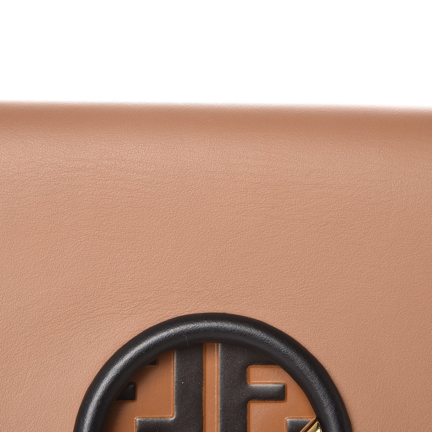 Fendi Vitello Century F is Fendi FF Embossed Kan I Shoulder Bag Orzo Tobacco 13 of 20