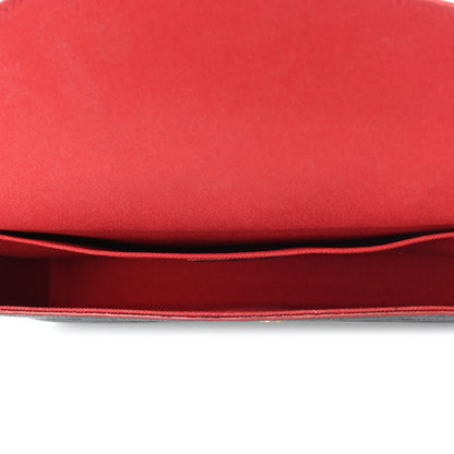 Louis Vuitton Empreinte Pochette Felicie Chain Wallet Marine Rouge 4 of 4