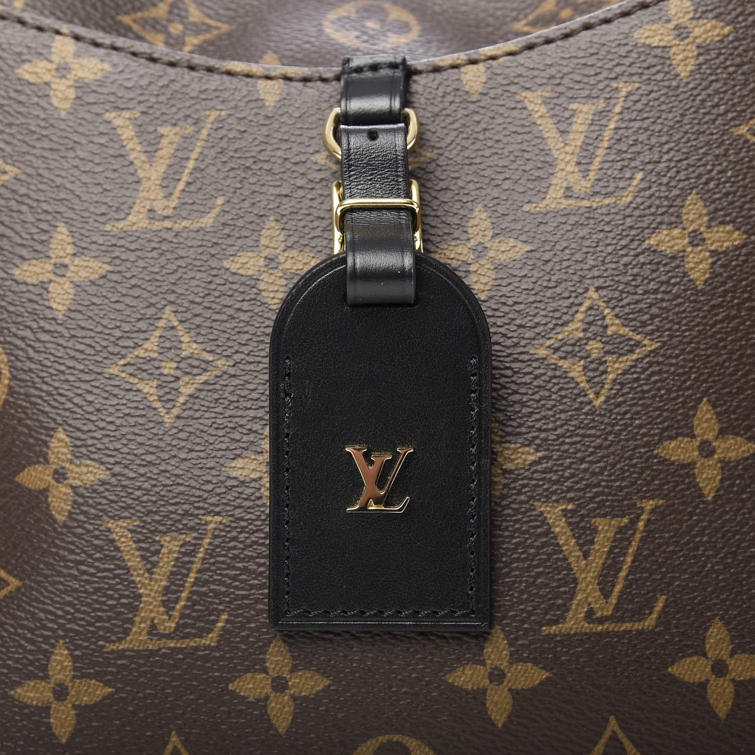 Louis Vuitton Monogram Odeon MM Black 8 of 9