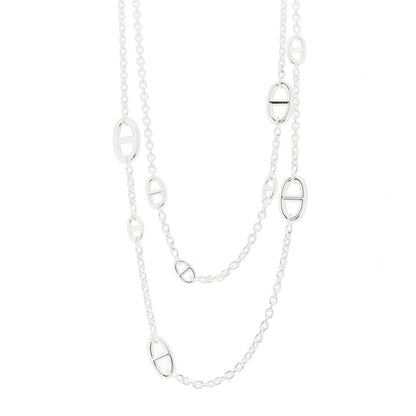 Hermes Sterling Silver Farandole Necklace 120 1 of 7