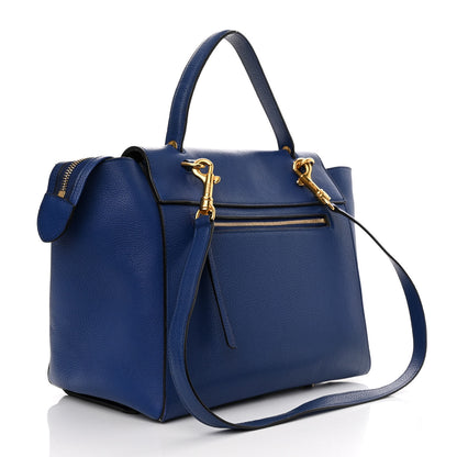 Celine Grained Calfskin Mini Belt Bag Indigo 3 of 11