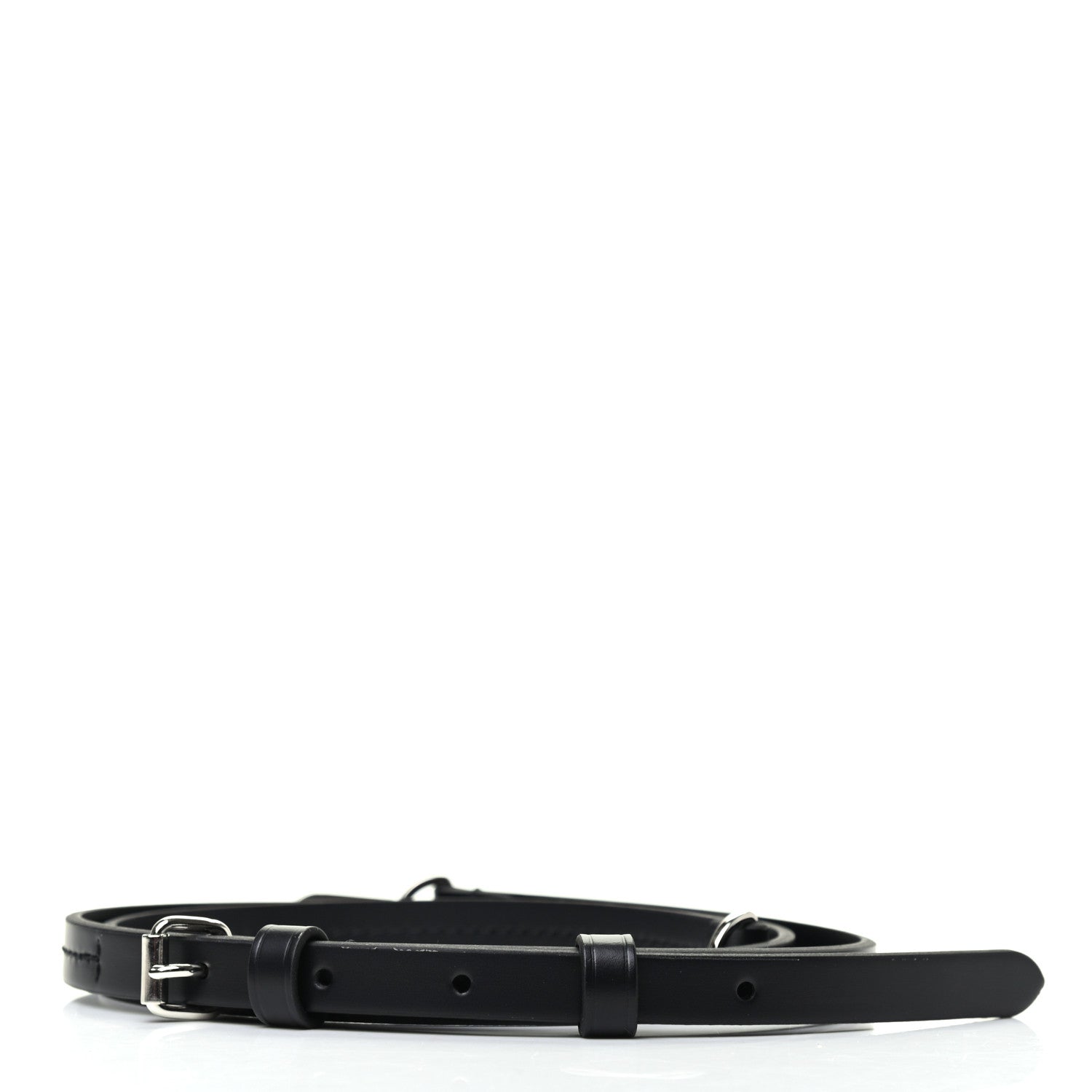 Louis Vuitton Calfskin Adjustable Shoulder Strap Black 2 of 2