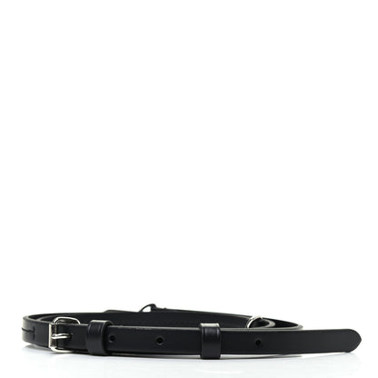 Louis Vuitton Calfskin Adjustable Shoulder Strap Black 2 of 2