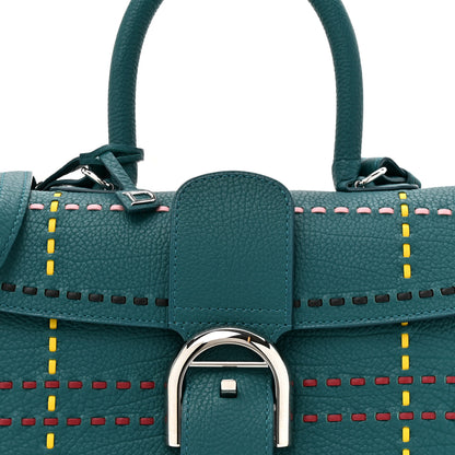 Delvaux Rodeo Calfskin Surprique Mini Brillant East West Satchel Blue 8 of 10