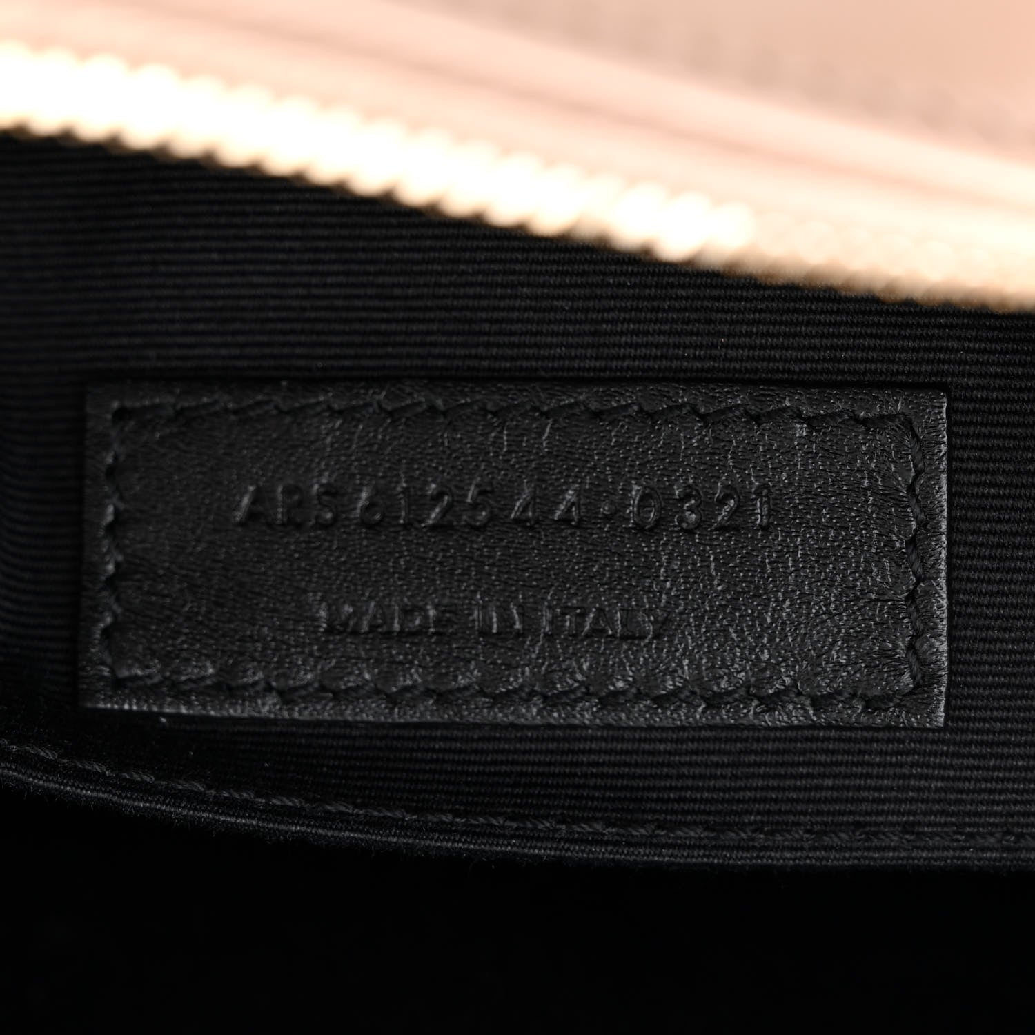 Saint Laurent Calfskin Matelasse Monogram Lou Camera Bag Dark Beige 7 of 14