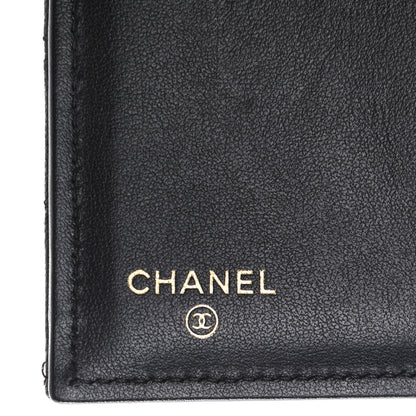 Chanel Caviar Quilted Compact Boy Wallet Black 7 of 8