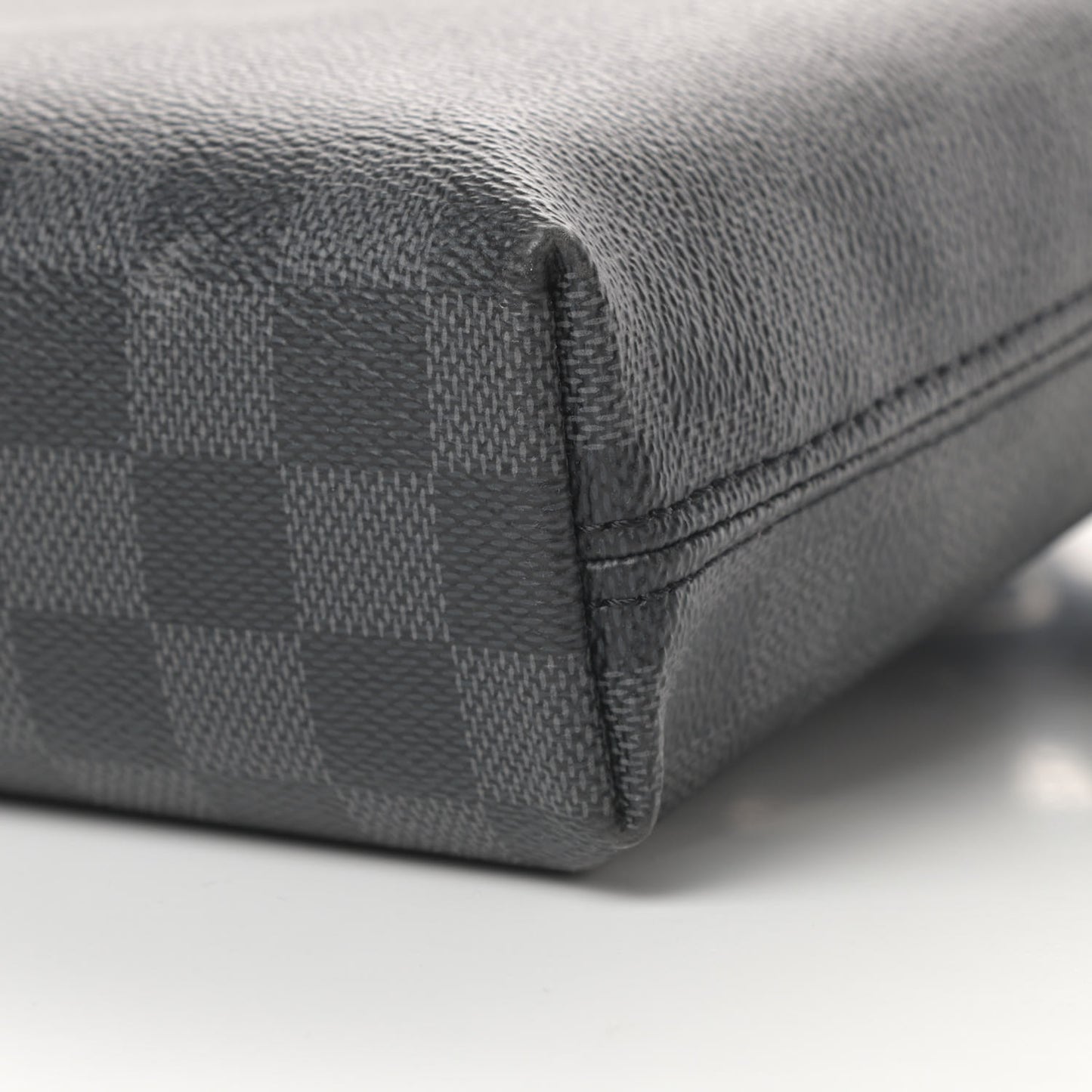 Damier Graphite Porte-Documents Jour