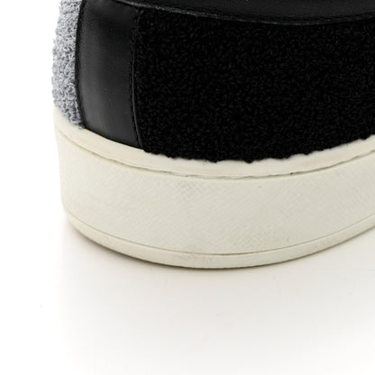 Louis Vuitton Calfskin Luxembourg Sneakers 8 Black Grey 12 of 16