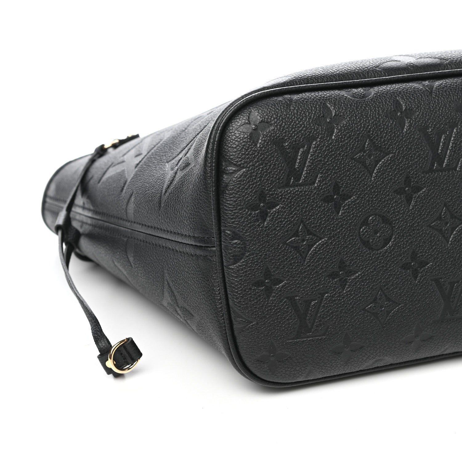 Louis Vuitton Empreinte Monogram Giant Neverfull MM Black 7 of 8