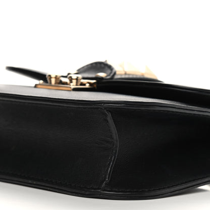 Valentino Garavani Vitello Small Glam Lock Rockstud Flap Black 6 of 9