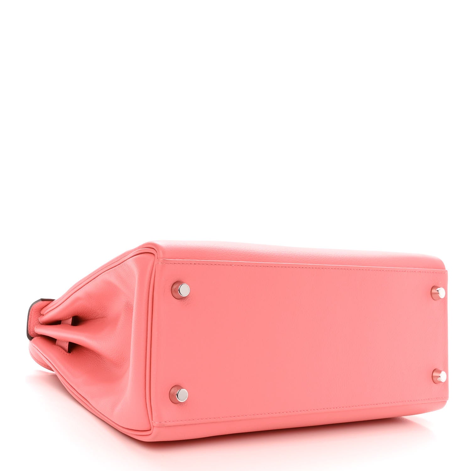 Hermes Evercolor Verso Kelly Retourne 28 Rose D'ete Terre Battue 4 of 10