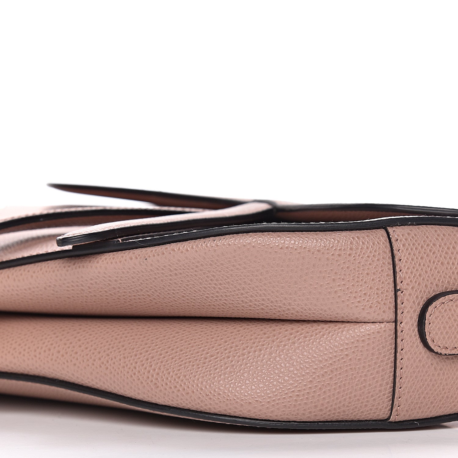 Christian Dior Grained Calfskin Saddle Bag Pink 10 of 14