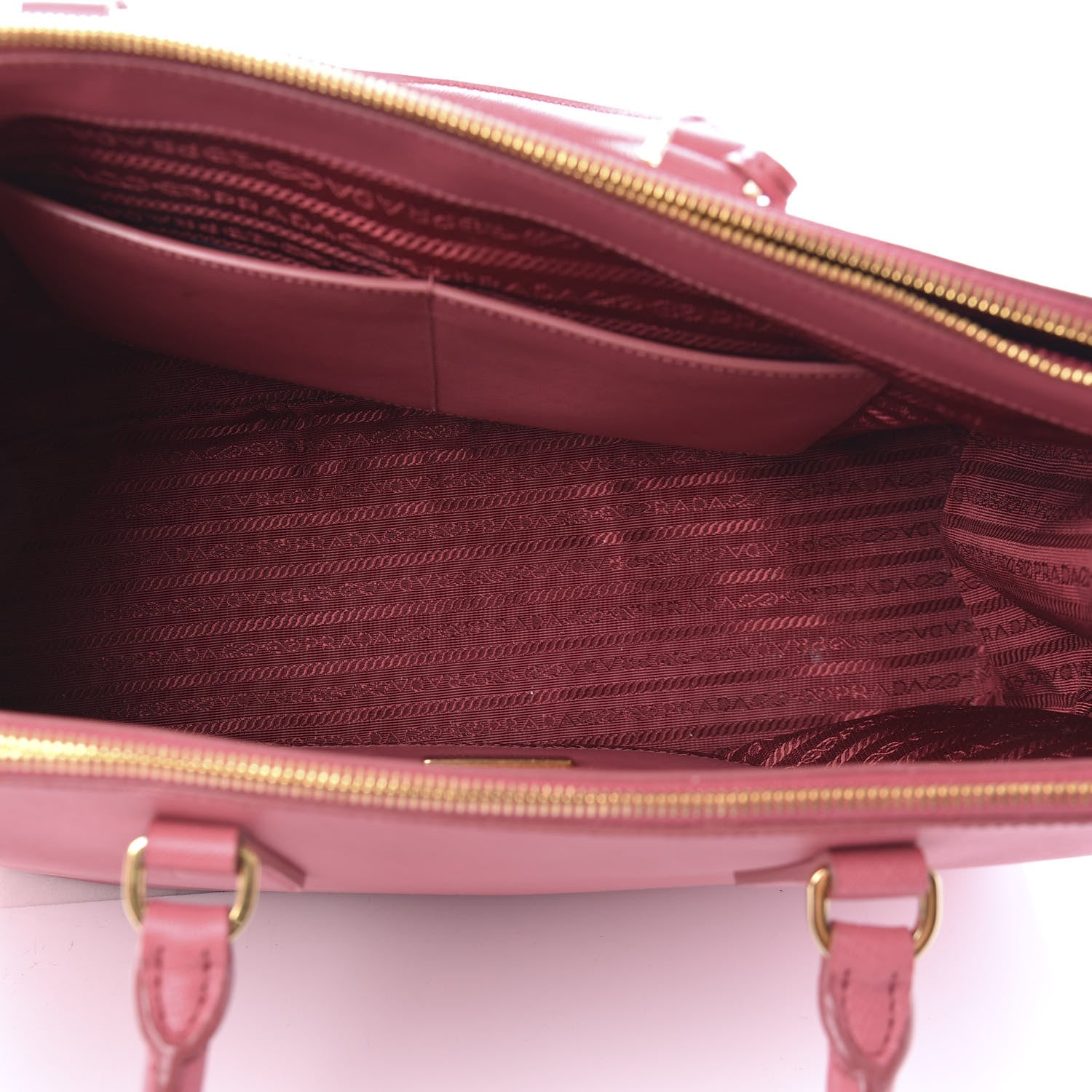 Prada Saffiano Large Galleria Double Zip Tote Tamaris 5 of 11
