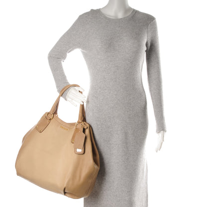 Prada Cervo Antik Shoulder Bag Quarzo Sfumato 2 of 11