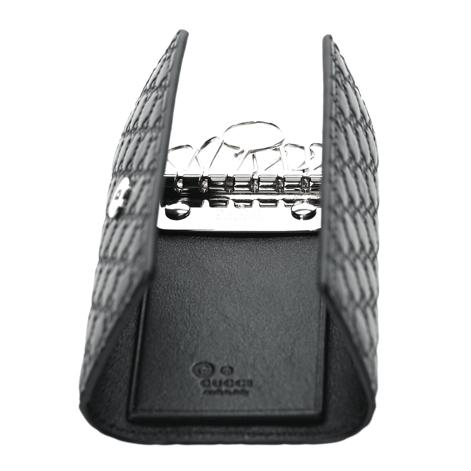 Gucci Microguccissima 6 Key Holder Case Black 5 of 9