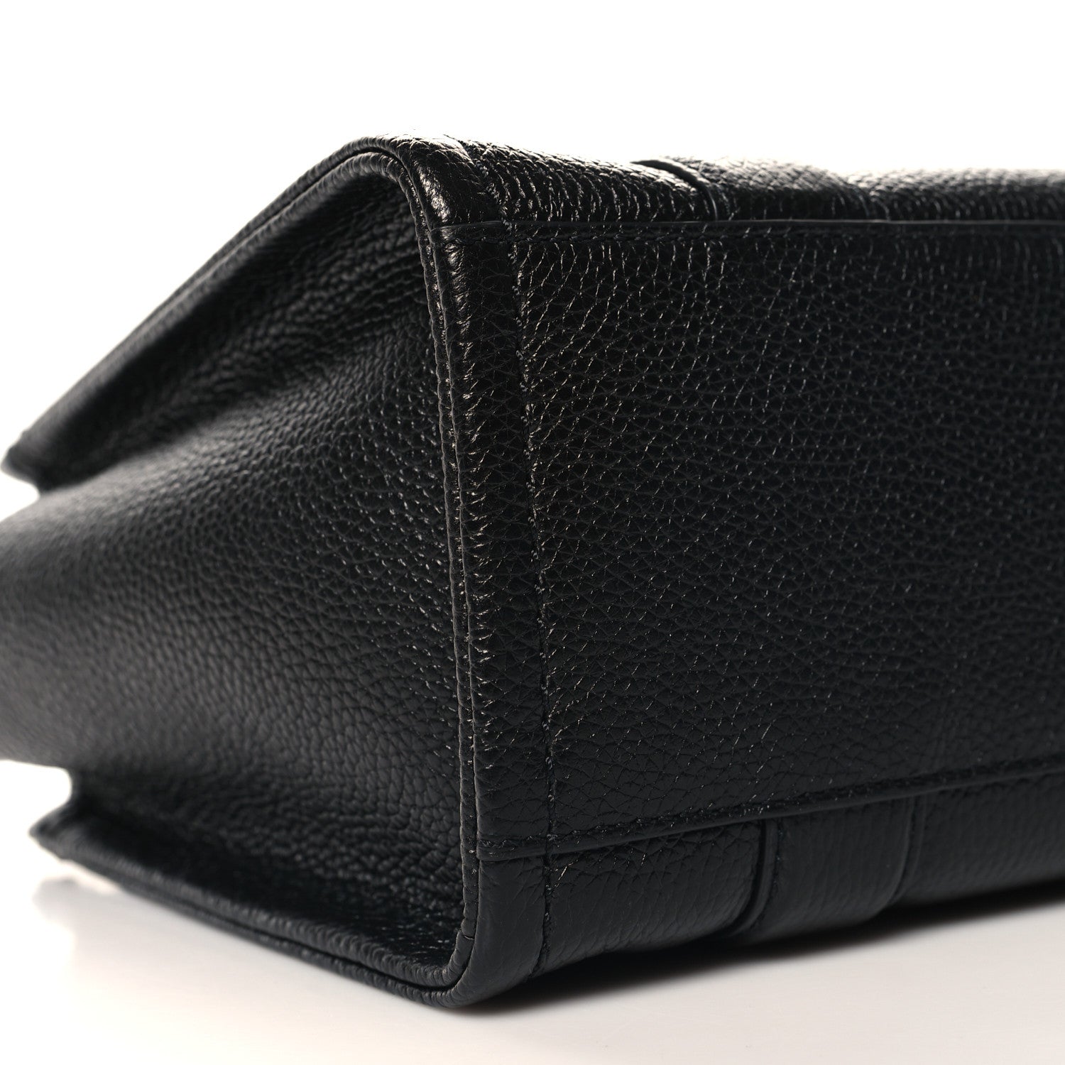 Marc Jacobs Grained Calfskin Small The Tote Bag Black 8 of 9