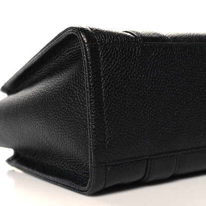 Marc Jacobs Grained Calfskin Small The Tote Bag Black 8 of 9