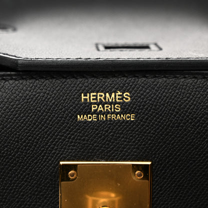 Hermes Madame Calfskin Birkin Sellier 30 Black 6 of 13