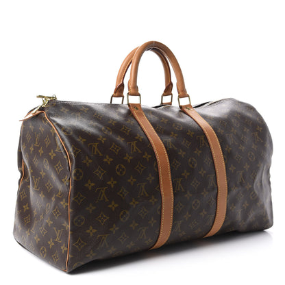 Louis Vuitton Monogram Keepall 50 2 of 9