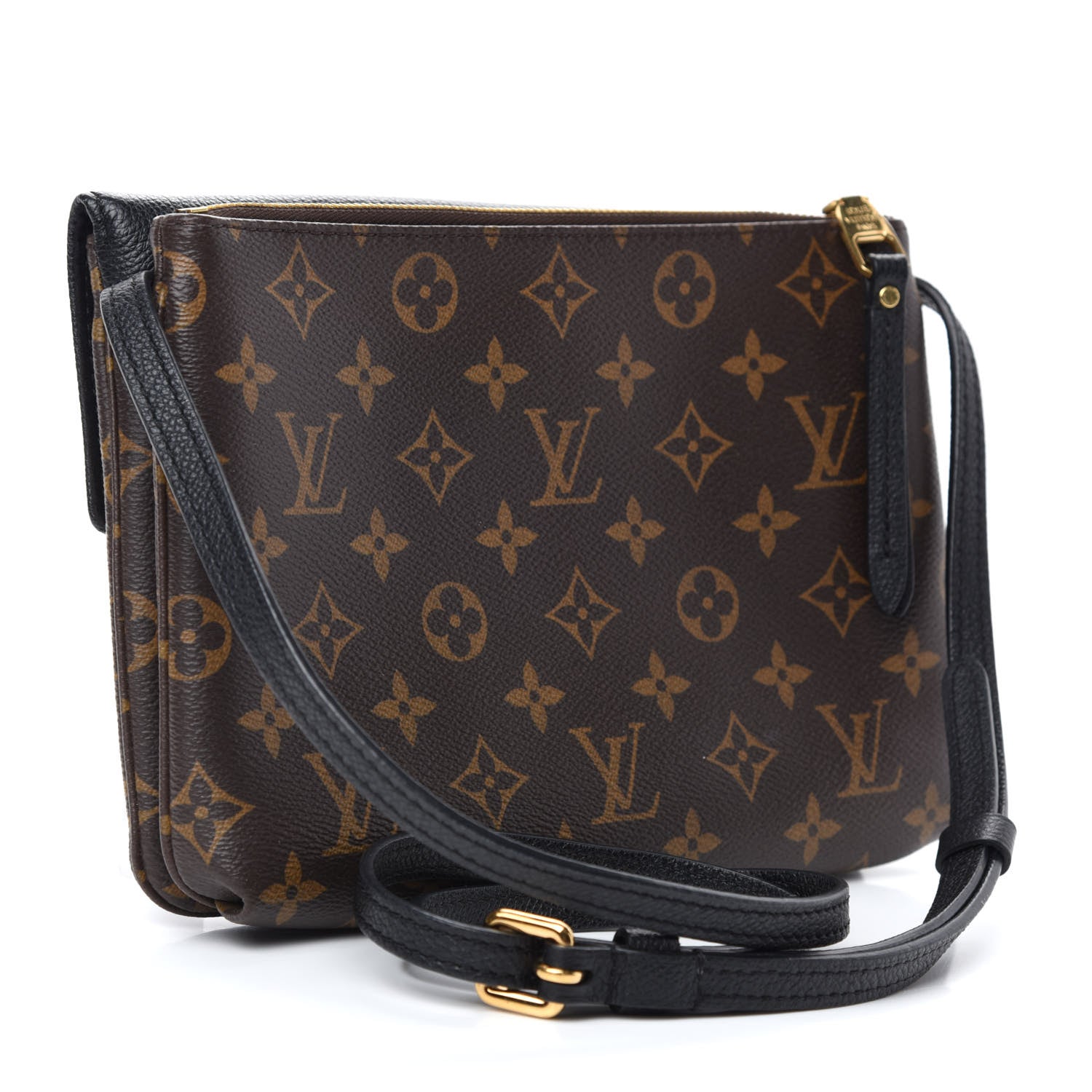 Louis Vuitton Monogram Twice Pochette Black 3 of 14
