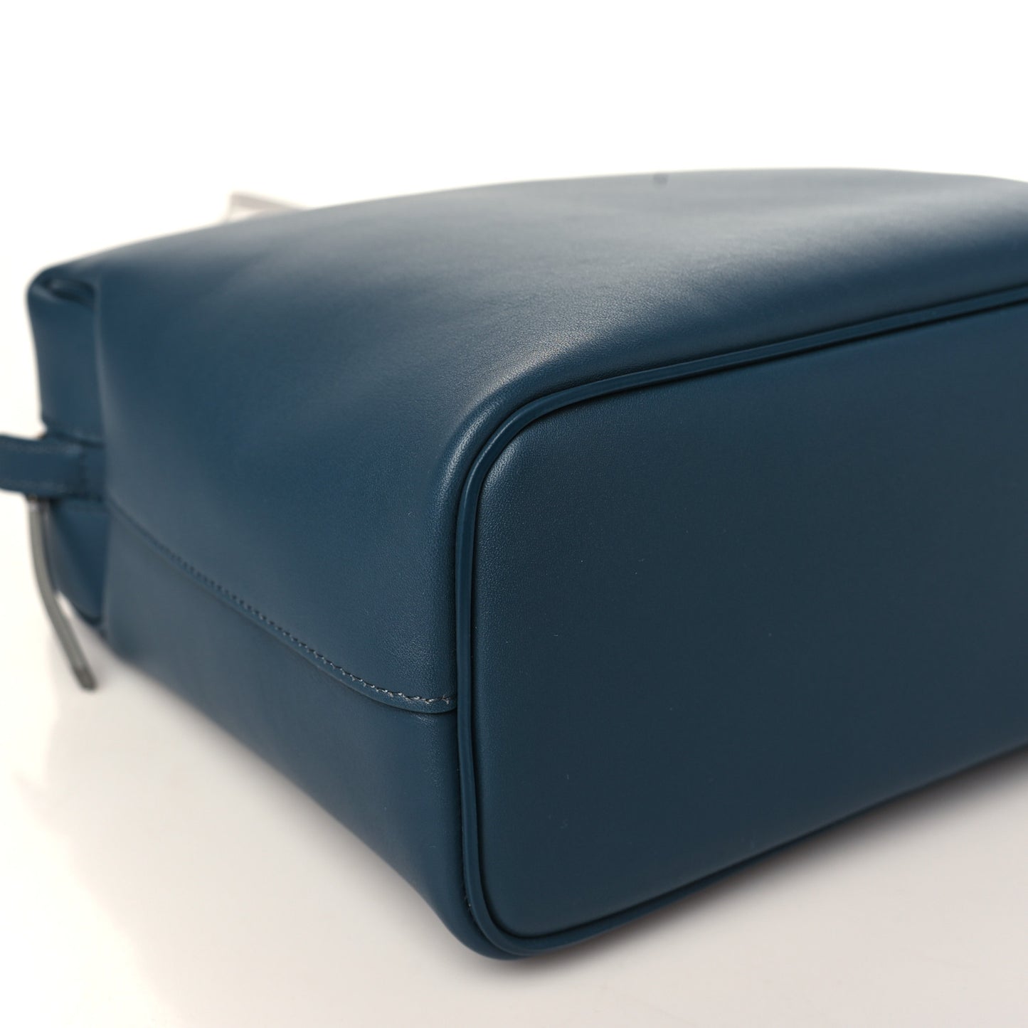 Lambskin Small Soft Cube Satchel Blue
