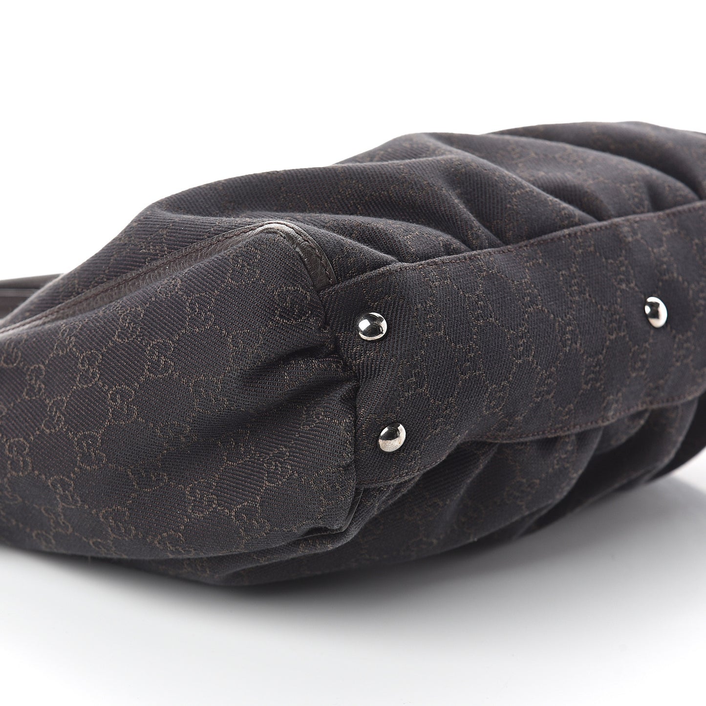 Monogram D Ring Tote Dark Brown