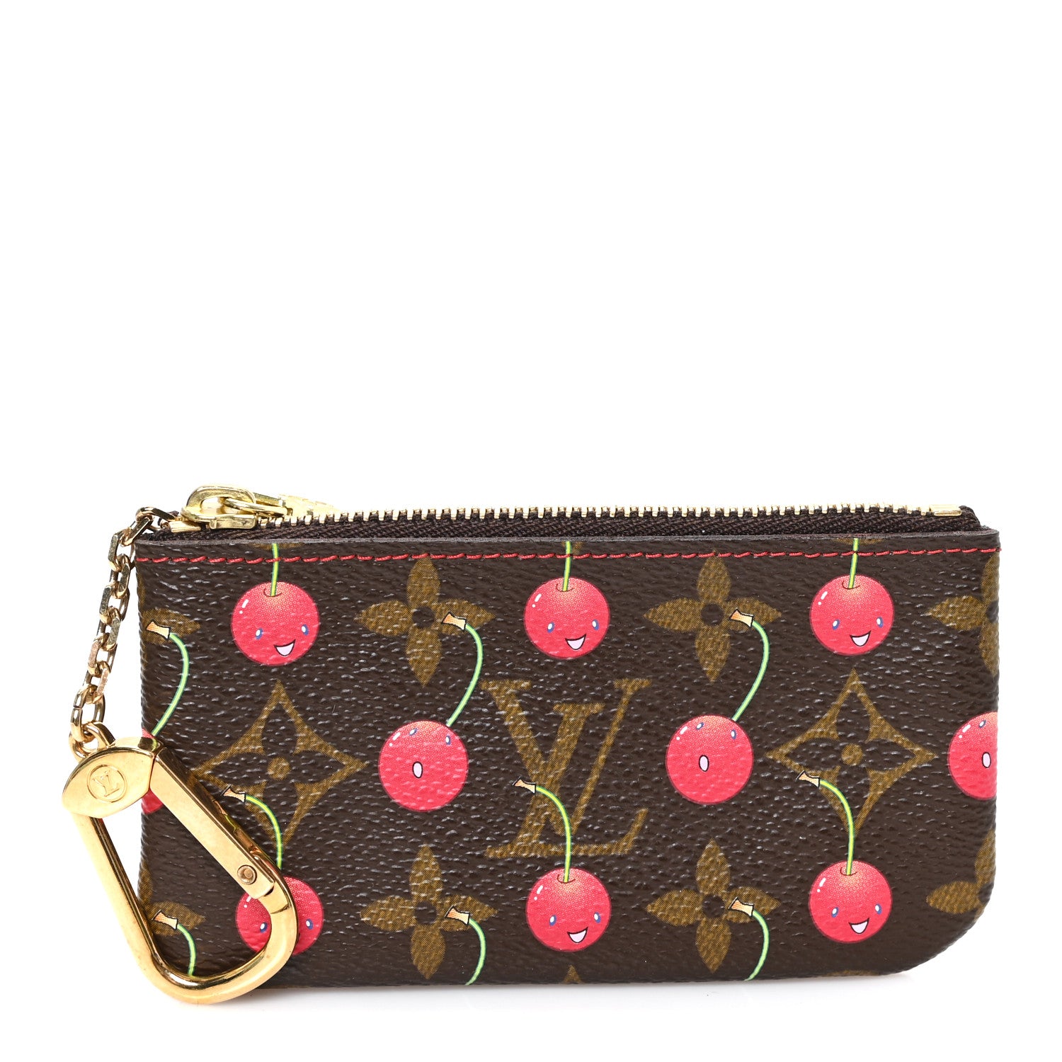 Louis Vuitton Monogram Cerises Key Pouch 1 of 6