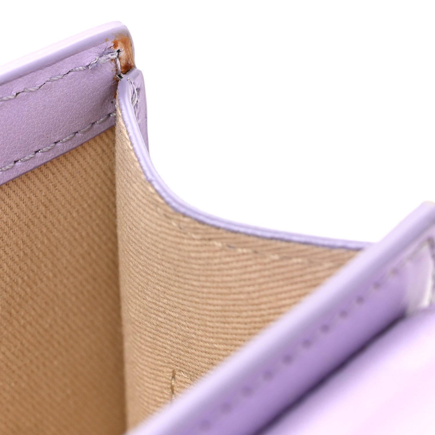 Jacquemus Smooth Calfskin Le Chiquito Long Lilac 7 of 14