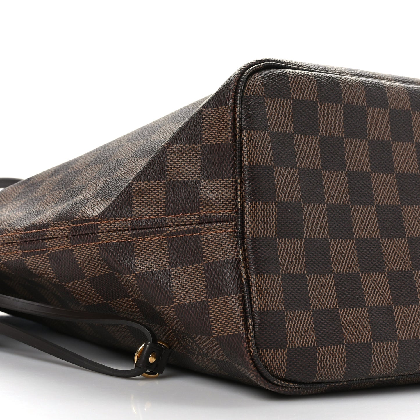 Damier Ebene Neo Neverfull MM Rose Ballerine