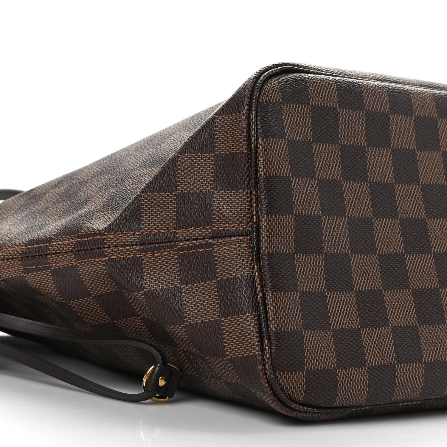 Louis Vuitton Damier Ebene Neo Neverfull MM Rose Ballerine 9 of 10