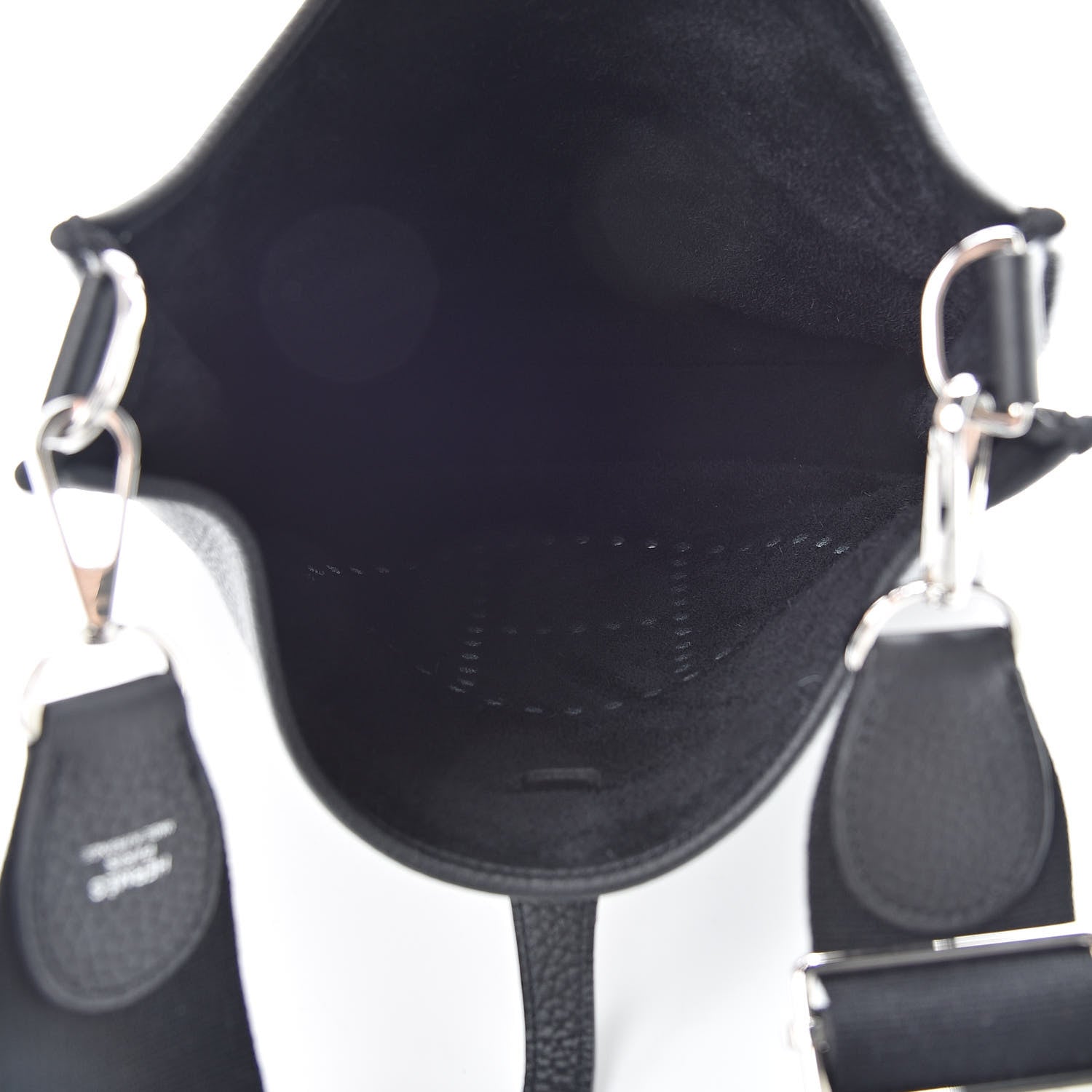 Hermes Taurillon Clemence Evelyne III PM Black 5 of 11