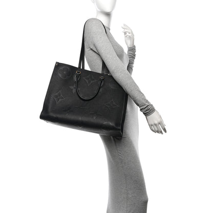 Louis Vuitton Empreinte Monogram Giant Onthego GM Black 2 of 13
