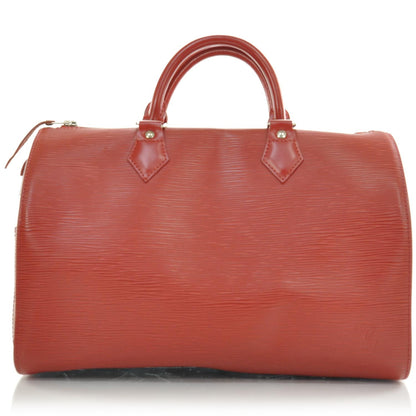 Louis Vuitton Epi Speedy 30 Rouge 1 of 9