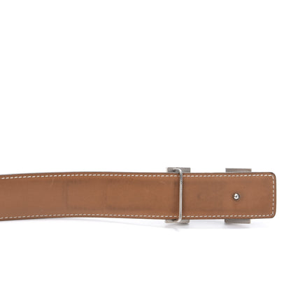 Hermes Box Chamonix 32mm H Belt 65 Black Gold 4 of 6