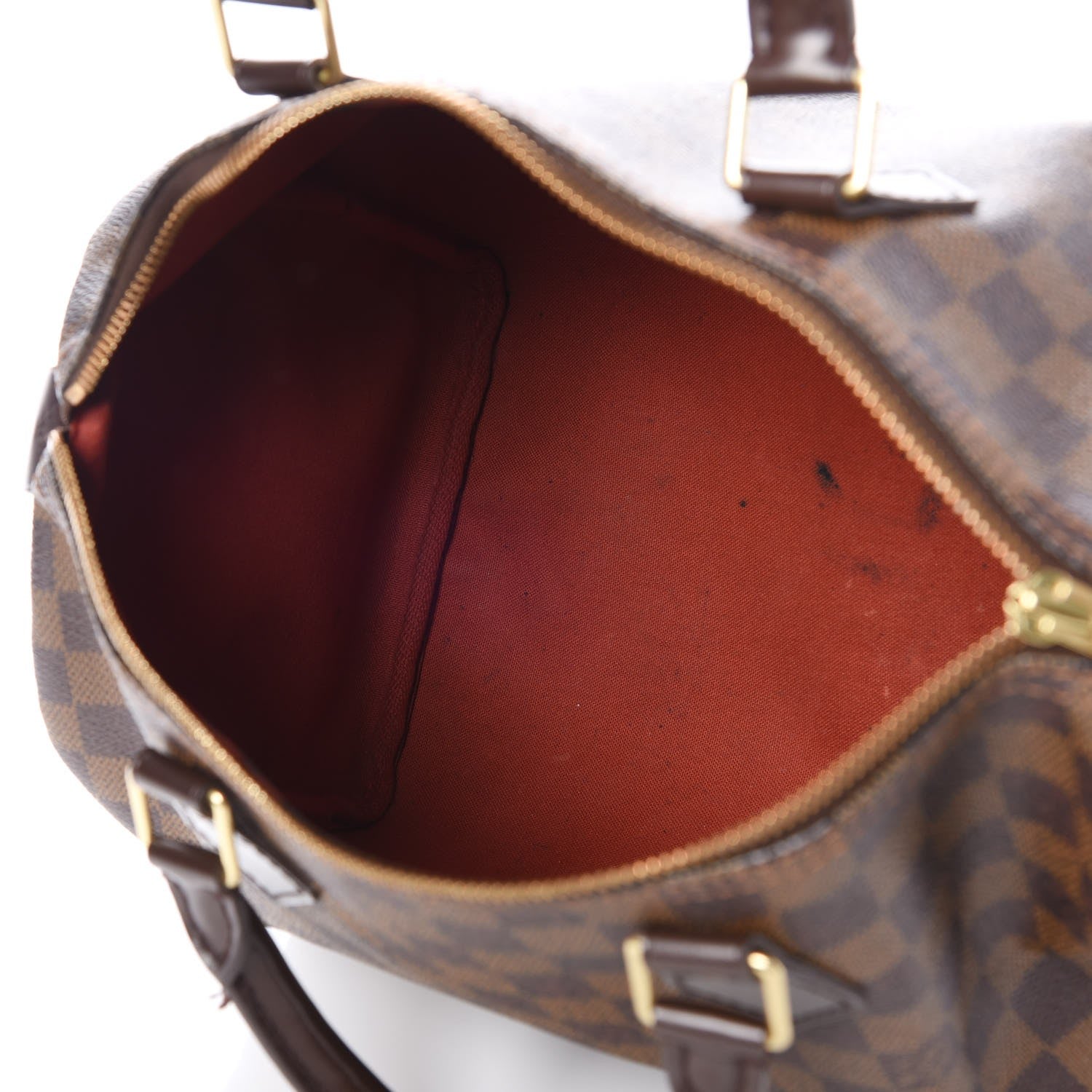 Louis Vuitton Damier Ebene Speedy 30 5 of 15