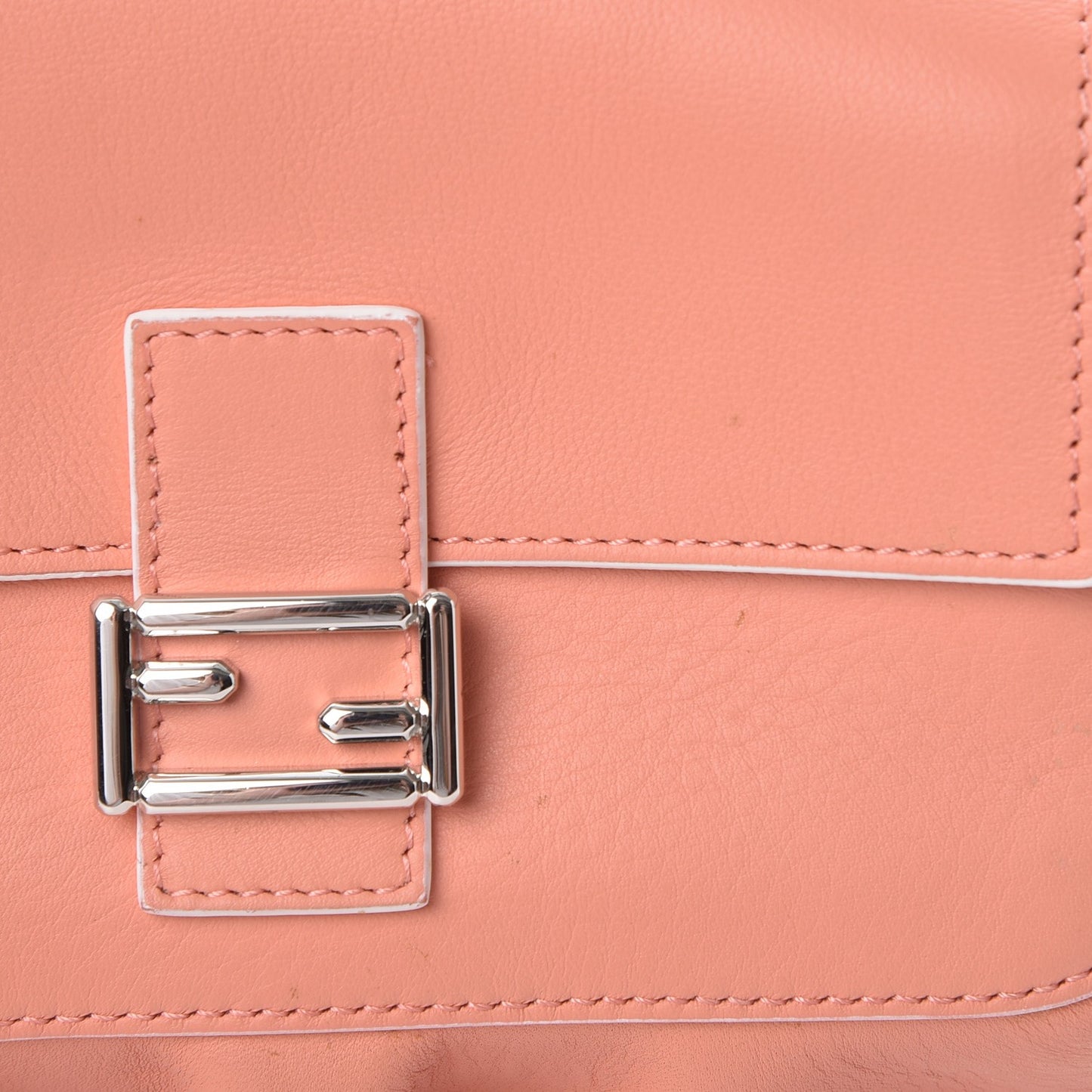 Vitello Dolce Waves Tri-Color Micro Double Baguette Blue Notte Chantilly