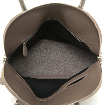Balenciaga Calfskin Ville Top Handle Bag Mink Grey 4 of 11