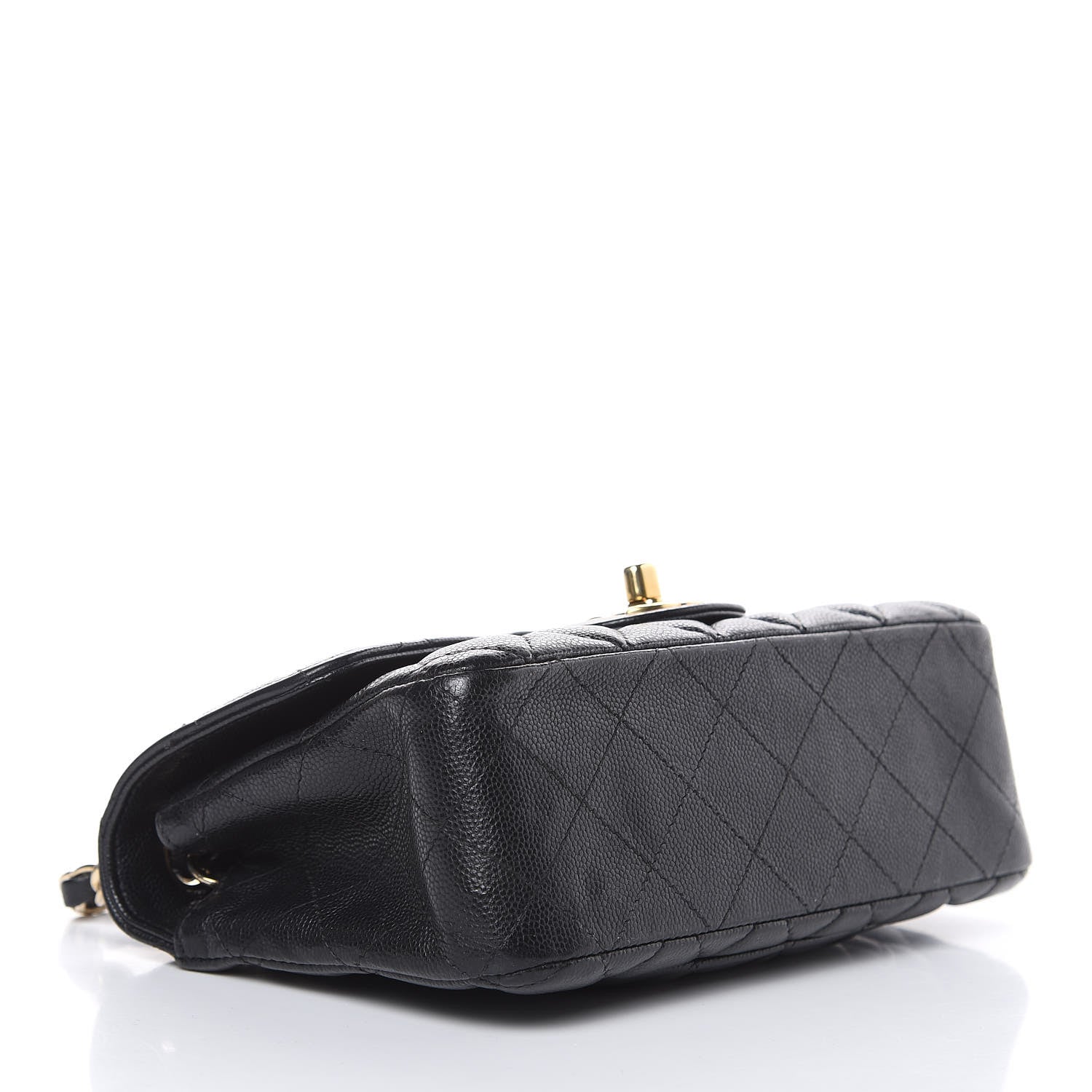 Chanel Caviar Quilted Mini Rectangular Flap Black 4 of 17