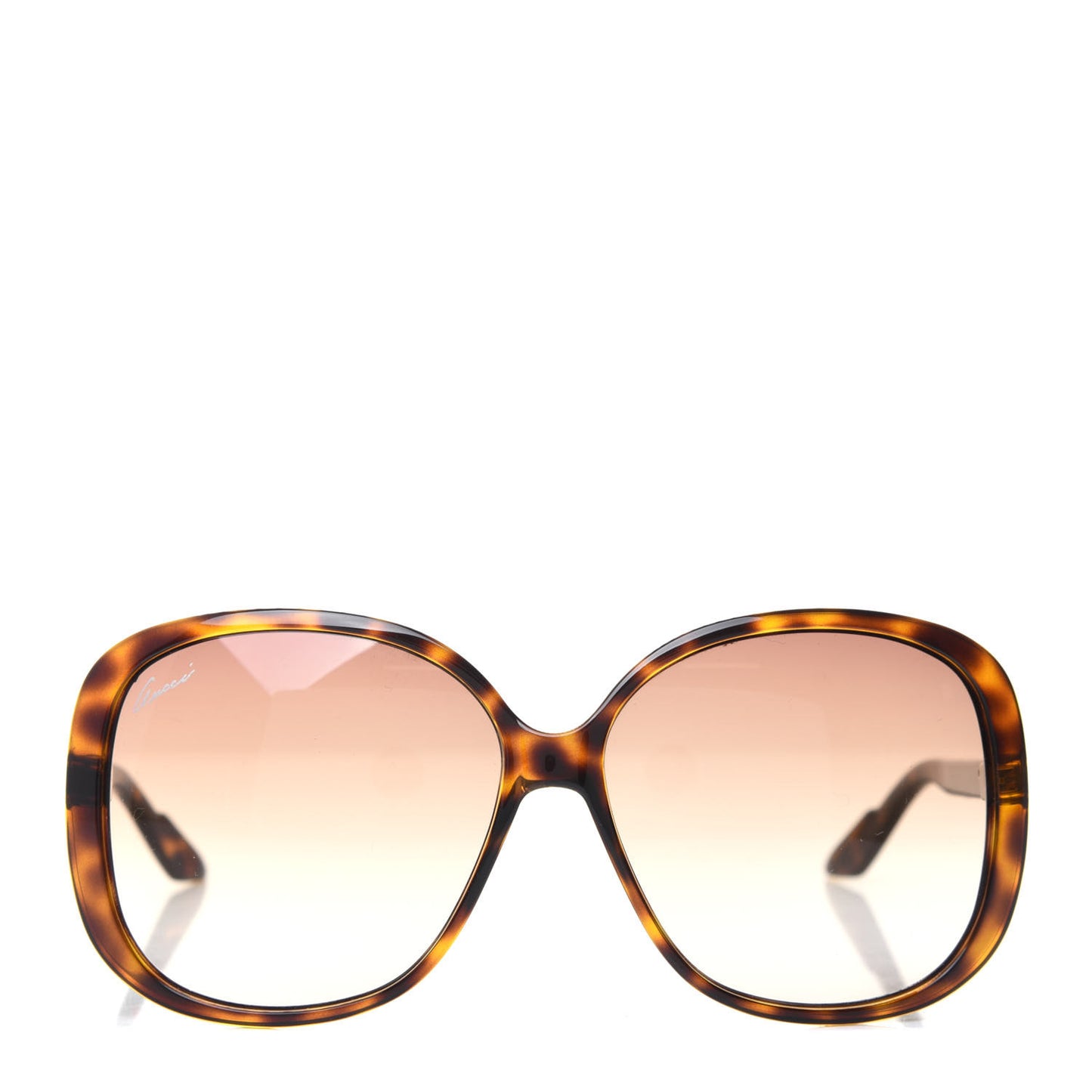 Oversized Web Sunglasses GG3157S Tortoise