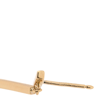 Tiffany 18K Yellow Gold T Bar Earrings 4 of 4