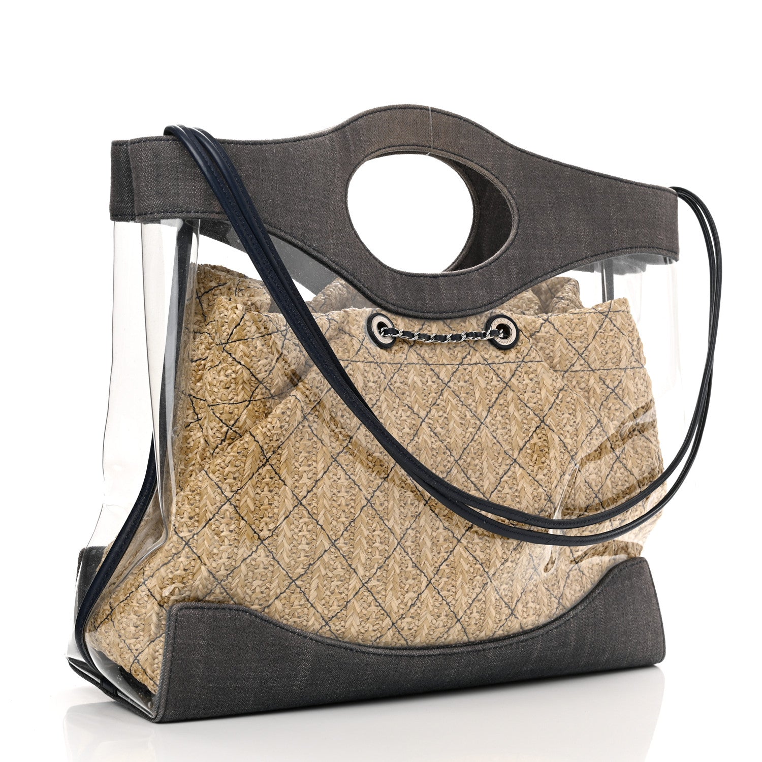 Chanel Denim PVC Quilted Chanel 31 Bag Blue 2 of 10