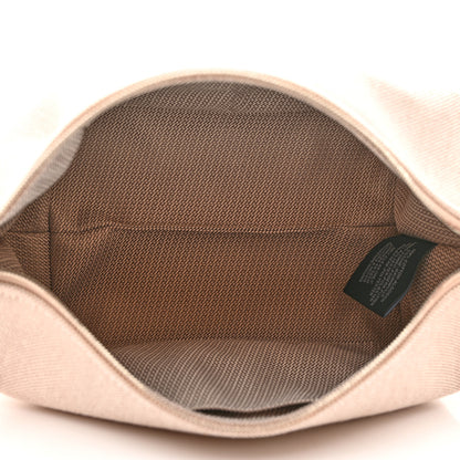 Hermes Canvas Small Bride-A-Brac Pouch Natural Orange 5 of 10