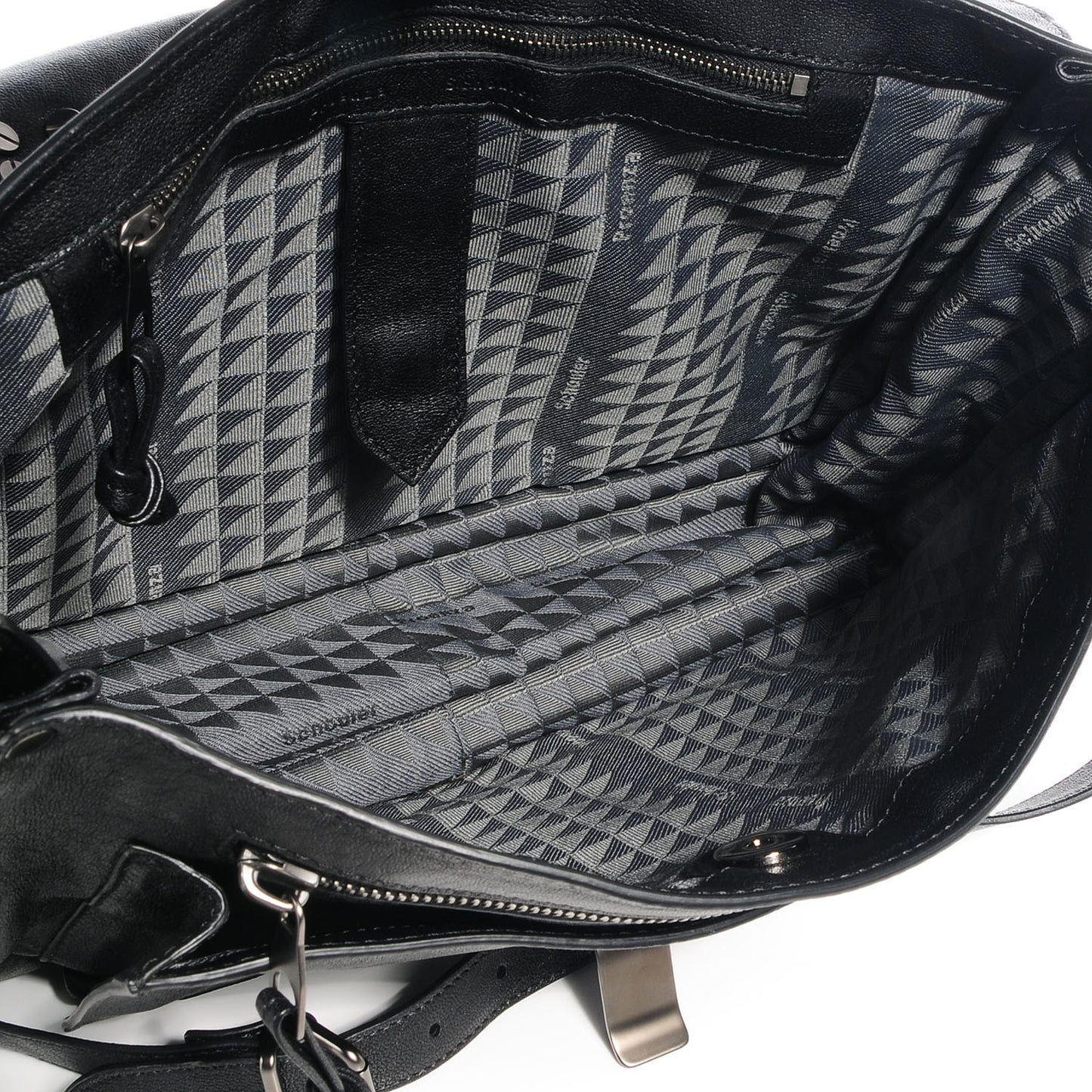 Lambskin PS1 Medium Satchel Black