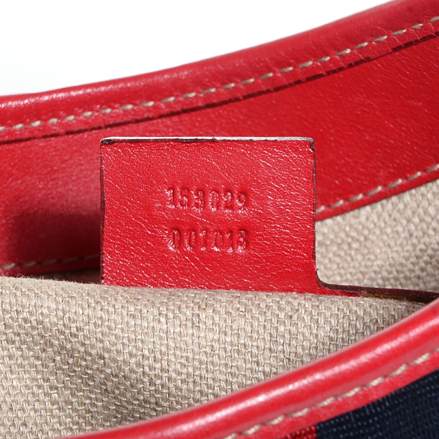 Calfskin Web Medium Jackie O Bouvier Hobo Red