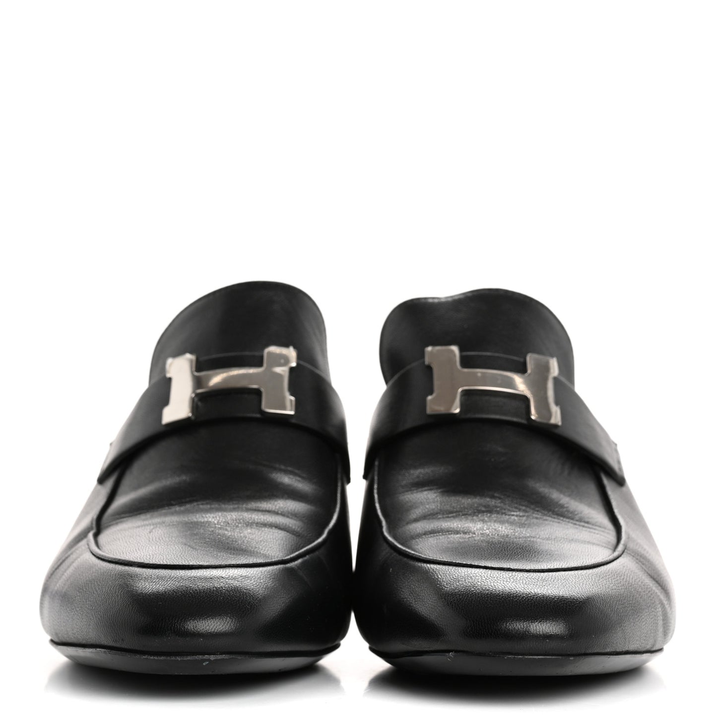 Goatskin Paradis Mules 40 Black